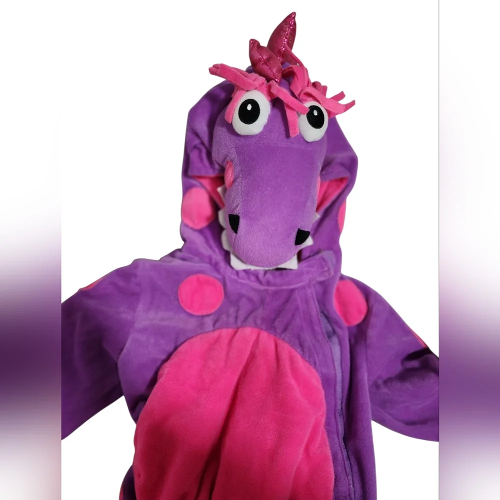 Purple and Pink Teagan The Dragon Kids Costume 18 Mo- 2T